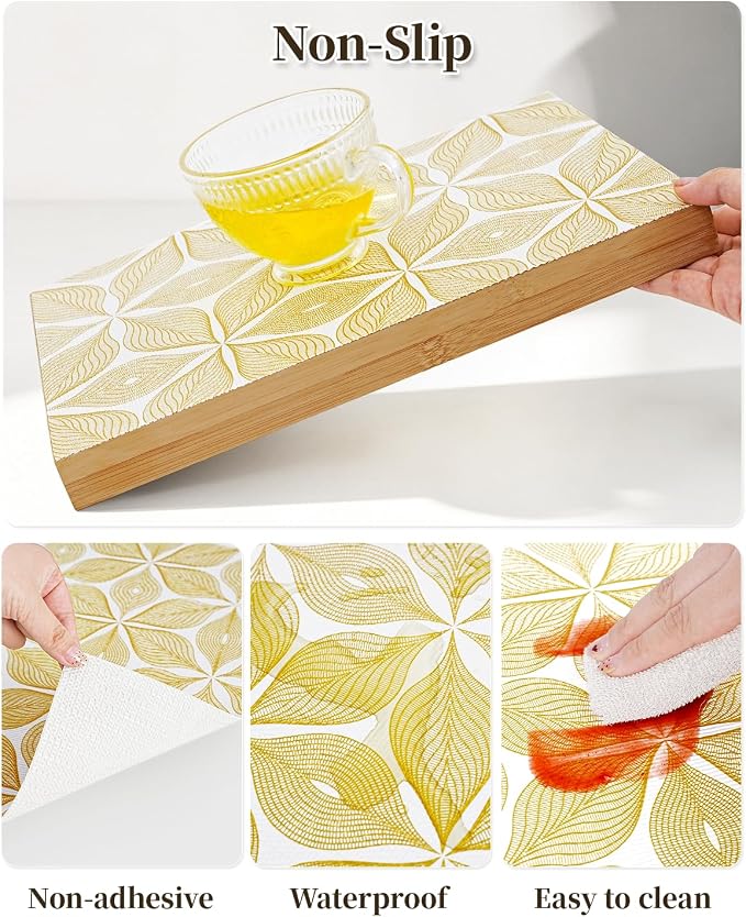 Drawer and Shelf Liners for Kitchen Cabinets Non-Adhesive - Image 2