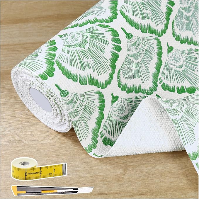 Shelf Liners for Kitchen Cabinets Non Adhesive Drawer Liner 12in x 20FT by Adwann