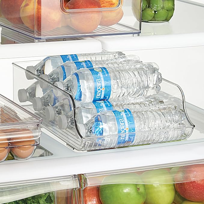 iDesign Fridge Storage Bin Set, Set of 8, Clear - Image 3