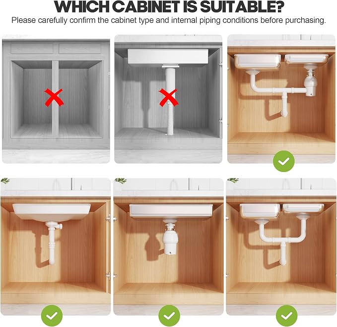 1 Pack-19"-32"W Expandable Under Sink Organizer With Upgrade Ball-Bearing Slide,2-Tier Pull Out Under Cabinet Organizer Height Adjustable,Not Suitable For Cabinets With Partitions In The Middle - Image 3