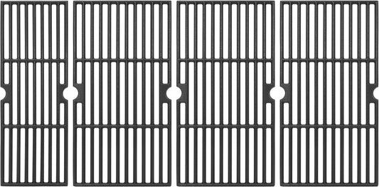 DELSbbq Cast Iron Grill Grates for Charbroil Performance 6 Burner Grills 463245917 463238218 463276517 463276617 463277918 466245917, Cooking Grids Replacement for G470-0002-W1 G470-0003-W1