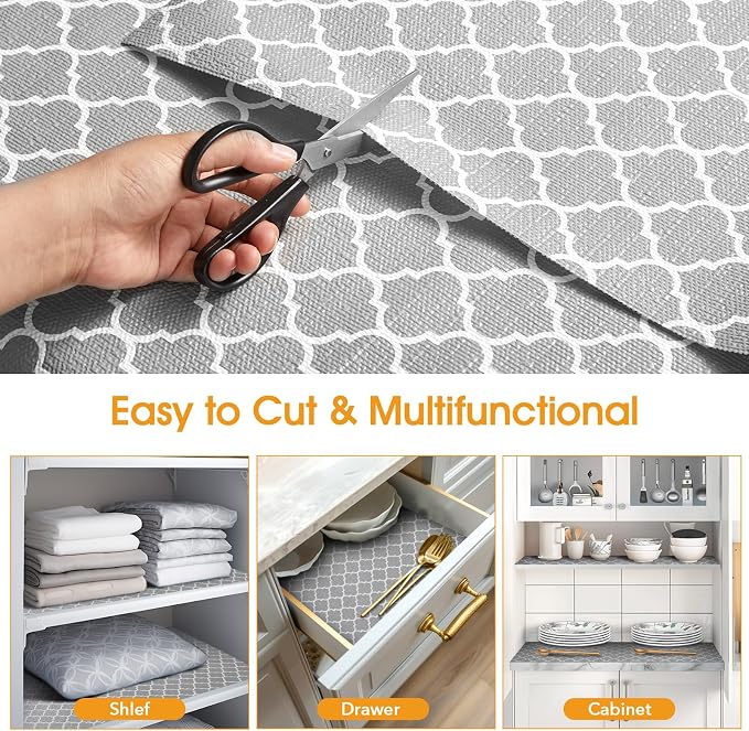 Shelf and Drawer Liner for Kitchen Cabinet Non-Adhesive Non Slip - Image 5