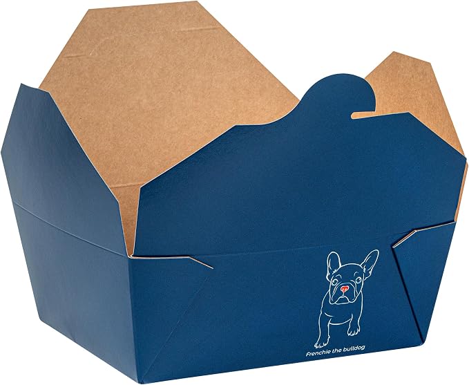 Restaurantware-Bio Tek 6.7 x 5.5 x 2.6 Inch Food Containers, 200 Durable Takeaway Boxes - Disposable, Sturdy, Frenchie Paper 45 Ounce Takeout Boxes, Rectangle, For Takeouts And Delivery, Or Picnics - Image 16