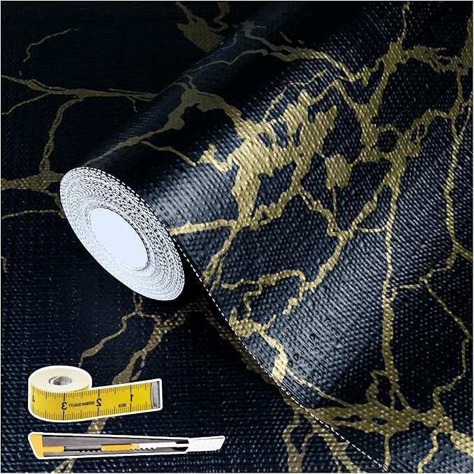 2-Layer Drawer and Shelf Liner for Kitchen Cabinet: 12in X 30Ft Non Slip by Kimhan