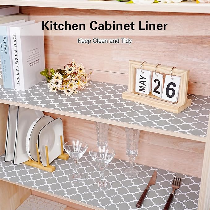 Drawer and Shelf Liner for Kitchen Cabinet Non-Adhesive 24in x 20FT - Image 5