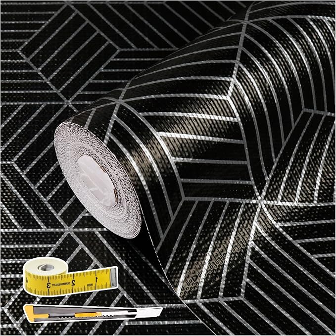 Shelf Liners for Kitchen Cabinets 12in x 20FT, Non Adhesive Cabinet Liner by Kimhan