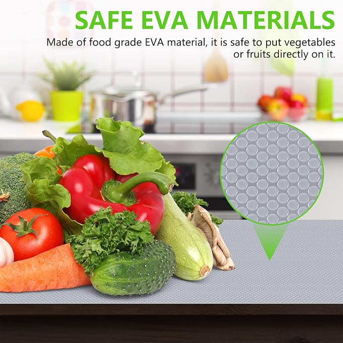 Shelf Liners for Kitchen Cabinets, Drawer Mats Non Adhensive 17.5"× 157.4" - Image 4