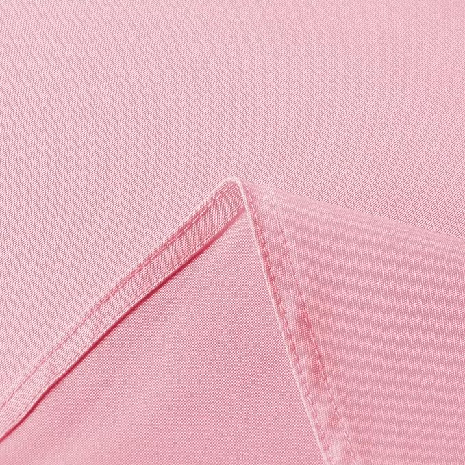 sancua Pink Round Tablecloth 60 Inch Diameter for 20-48 Inch Tables - Image 7