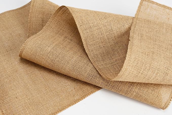 2 Pack Burlap Table Runner, 100% Jute Vintage 12X108 Inches Table Runner for Wedding, Parties, Christmas, Thanksgiving, BBQ's, Everyday, Holidays - Image 2