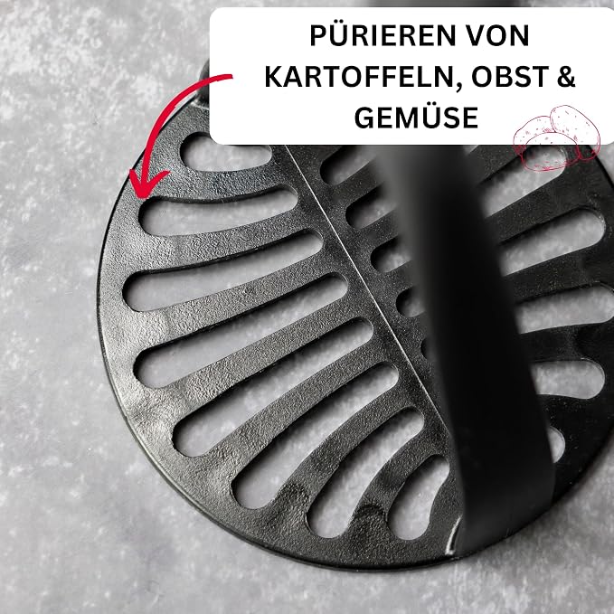 Westmark Potato Masher Gentle, A, Black - Image 2
