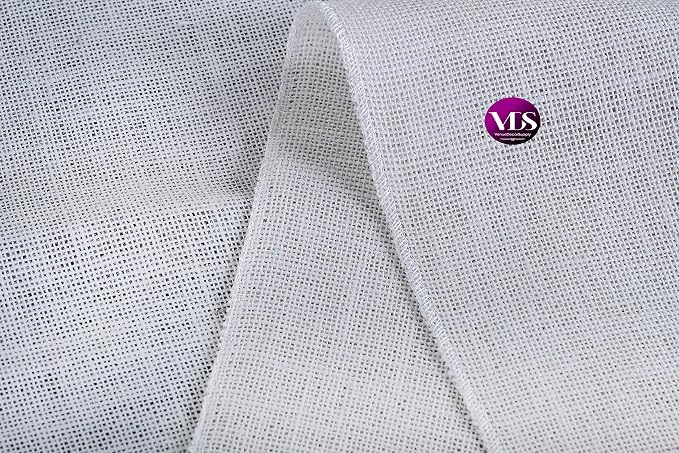 VDS Pack of 25, Burlap Table Runner 100% Natural Jute Rustic Hessian Table Cloth Centrepiece for Wedding Bridal Shower Birthday Event Party Banquet Table Decoration (Size 12X108 Inch)(White) - Image 6
