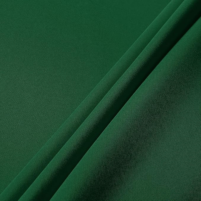 sancua Round Tablecloth 48 Inch Fits 20-36 Inch Tables, Hunter Green - Image 6