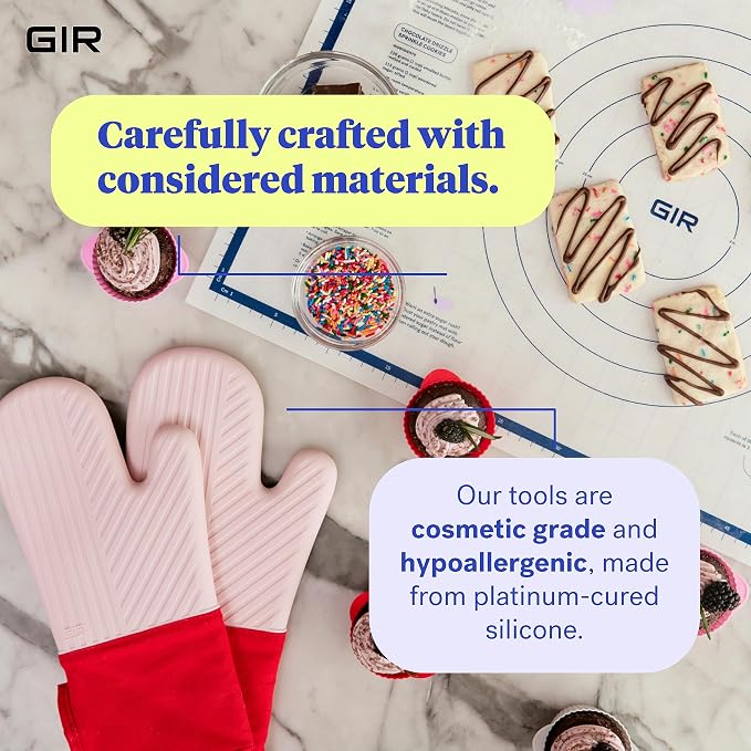 GIR: Get It Right 3-Piece Ultimate Silicone Kitchen Utensils Set - Spatula, Flip & Spoonula - Non-Toxic Cooking Utensils for Nonstick Cookware, Cooking and Baking - Slate - Image 4