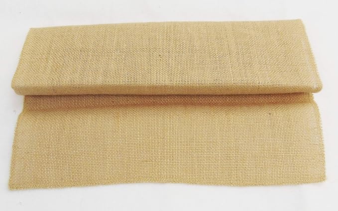 AAYU Burlap placemats for Dining Table Set of 6 14 inch x 18 Inch, 2 Finished Edge and 2 Fringe raw Rustic Edges (14 Inch X 18 inch X6Pcs) - Image 6