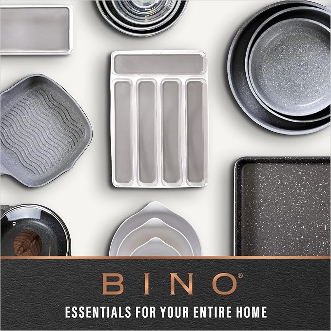 BINO | Plastic Organizer Bins, X-Small - 4 Pack | THE SOHO COLLECTION | Multi-Use Organizer Bins | Pantry & Freezer Bin | Plastic Storage Containers | Bin for Home & Kitchen Org - Image 9