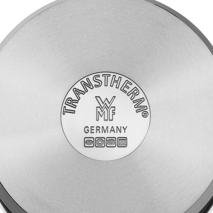 WMF Function 4 Induction Saucepans Set of 4 Polished Cromargan Stainless Steel Glass Lid with 4 Pouring Functions Induction Pots Internal Scale - Image 8