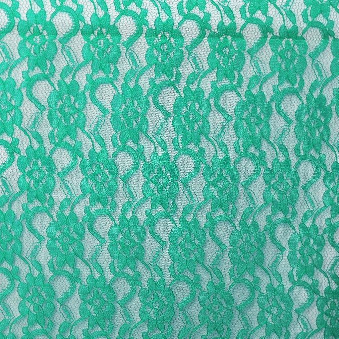 VDS Pack of 20 Floral Lace Table Runners Centerpiece Cloth Linen for Wedding Bithday Graduation Engagement Ceremony Events Party Banquets Table Decoration (12x108 inch) (Mint) - Image 3