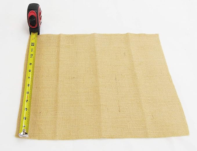 AAYU Burlap placemats for Dining Table Set of 6 14 inch x 18 Inch, 2 Finished Edge and 2 Fringe raw Rustic Edges (14 Inch X 18 inch X6Pcs) - Image 7