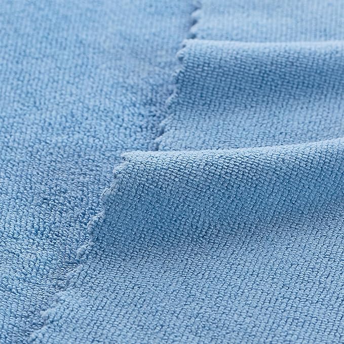 Arkwright Smart Rags Microfiber Cleaning Cloths, Pack of 50 in a Box, Lint Free 180 GSM Reusable Towels for Auto, Office and Household Cleaning, 12 x 12 in, Blue - Image 3