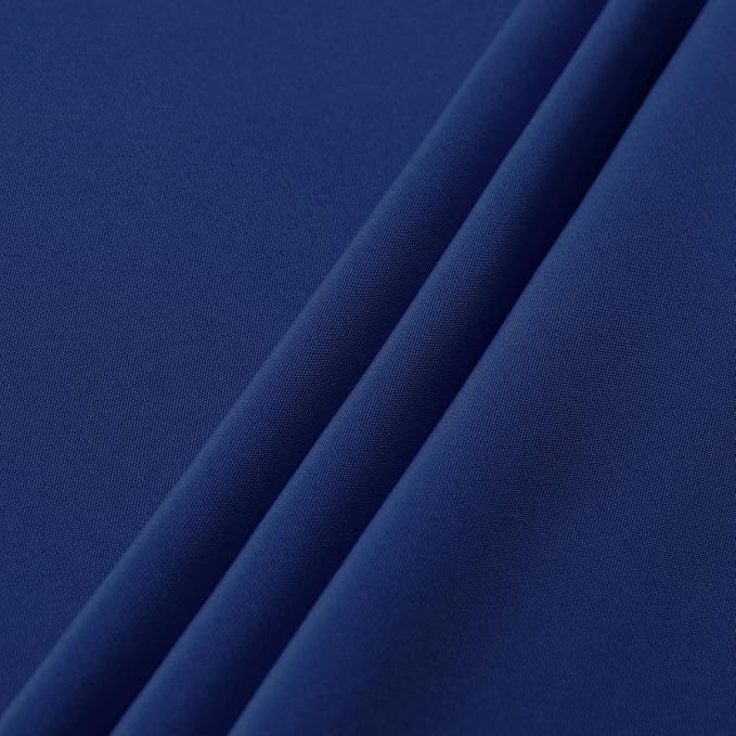 sancua Navy Blue Tablecloth 60 Inch Diameter for 20-48 Inch Tables - Image 5