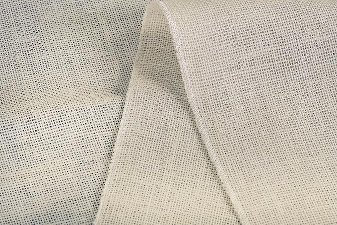 MDS® Pack of 25 Natural Burlap Table Runner, 12 x 108 Inch, Jute Rustic Farmhouse Boho Table Decor for Wedding Reception, Dining Table, Bridal Shower, Baby Shower & Party Decorations - Beige - Image 5
