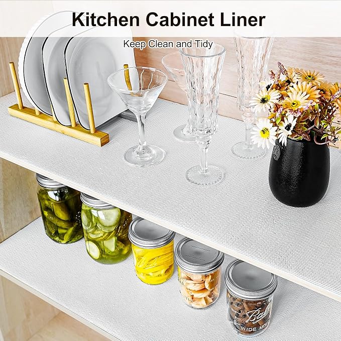 Drawer and Shelf Liner for Kitchen Cabinet Non-Adhesive 24in x 20FT - Image 5