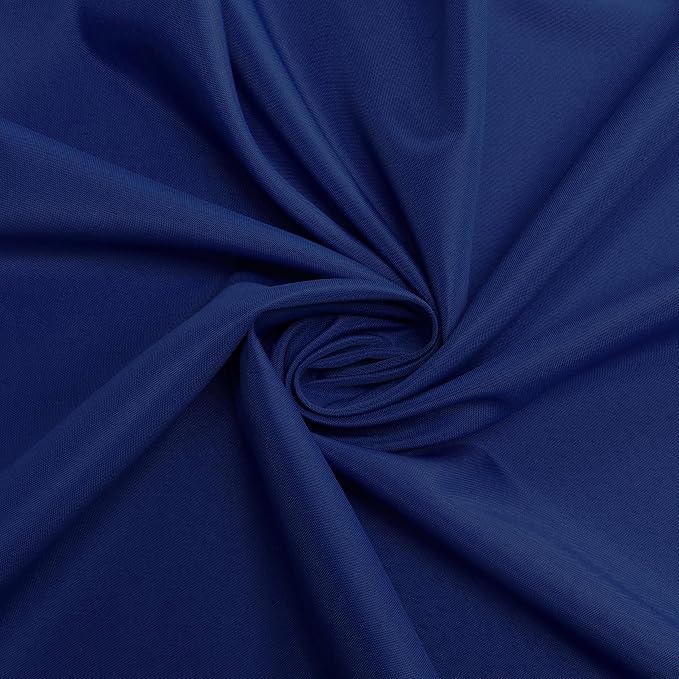 sancua Round Tablecloth 48 Inch Fits 20-36 Inch Tables, Navy - Image 4