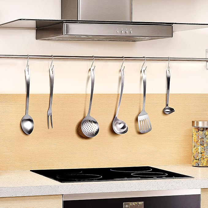 Set of 6 high Resistance Stainless Steel Kitchen Utensils - 18% Chrome - Image 13